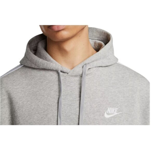 NIKE Club Fleece Hoodie Pullover Hooded Sweatshirt Men's Medium NWOT - Picture 4 of 16